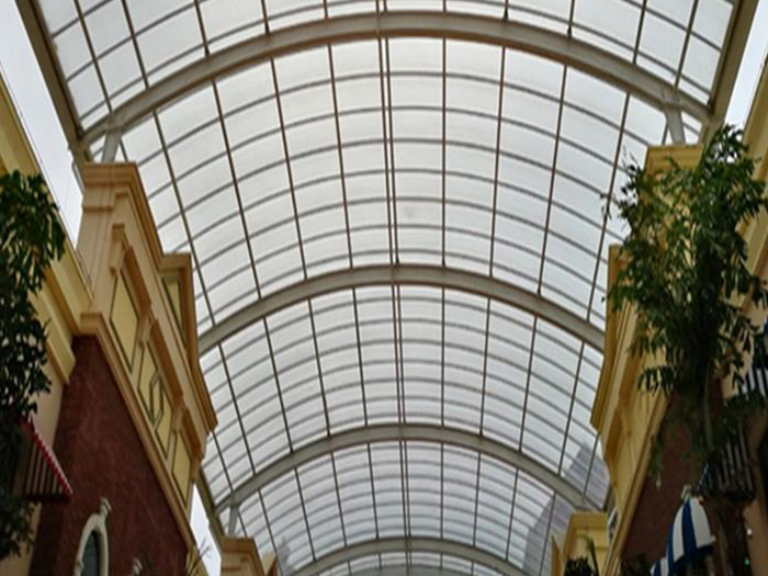 凯里屋面网架顶棚吊装方案